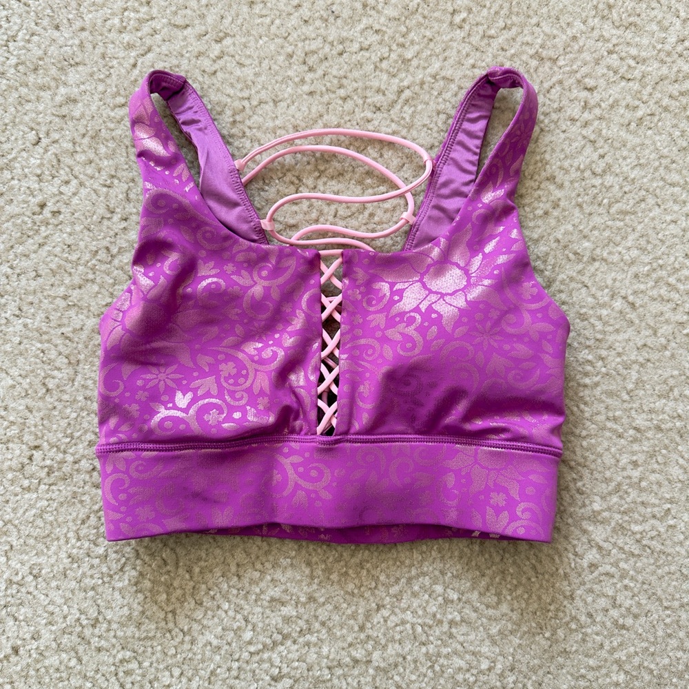 Crowned Athletics Golden Dreamer Sports Bra